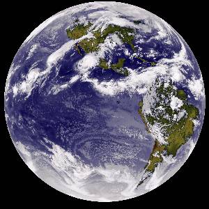 Picture of the Earth from space